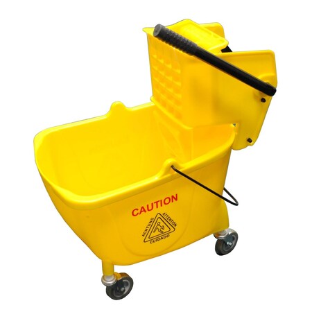 Weiler 35 Quart Mop Bucket with Wringer 36666